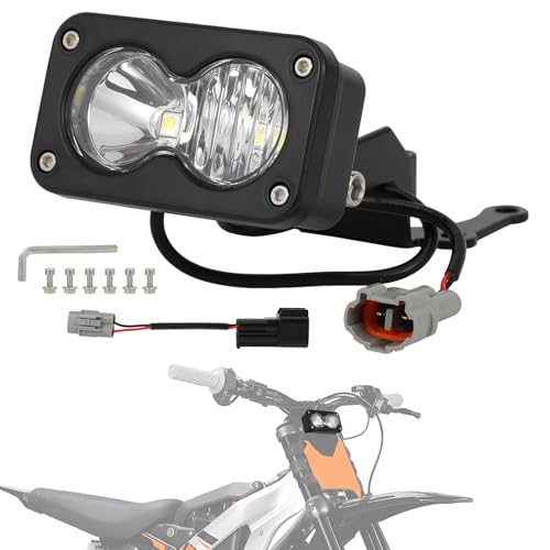 IUVWISN Headlight Kit 6000-6500K Led Light Bar for Surron Sur Ron Taparia Talaria Sting MX4 MX5 Eride E Ride Pro X260 Dirt Bike Light Motorcycle Front Headlamp White