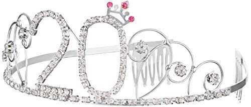 Balinco Crystal Rhinestone Crown for Happy Birthday Balinco Crystal Rhinestone Crown for Happy Birthday