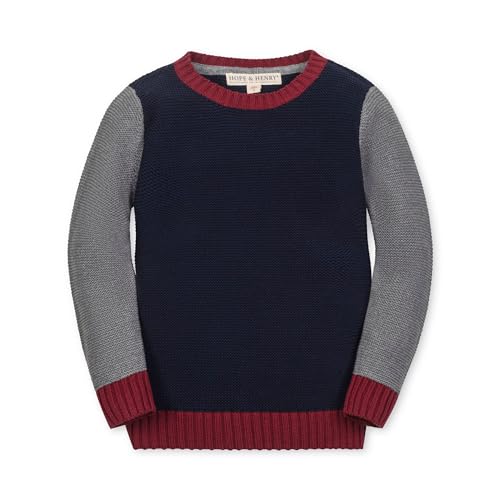 Image of Hope & Henry Girls' Milano Tipped Sweater Dress