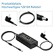 HOUHUI 12V 6A Netzteil Adapter, AC 100-240V bis DC 12 Volt 6 Amp 72W Stromversorgung für LED Streifen, TVs DVD LCD Monitor Funkgerät Kamera - Euro Stecker 5,5 * 2,5/2,1mm