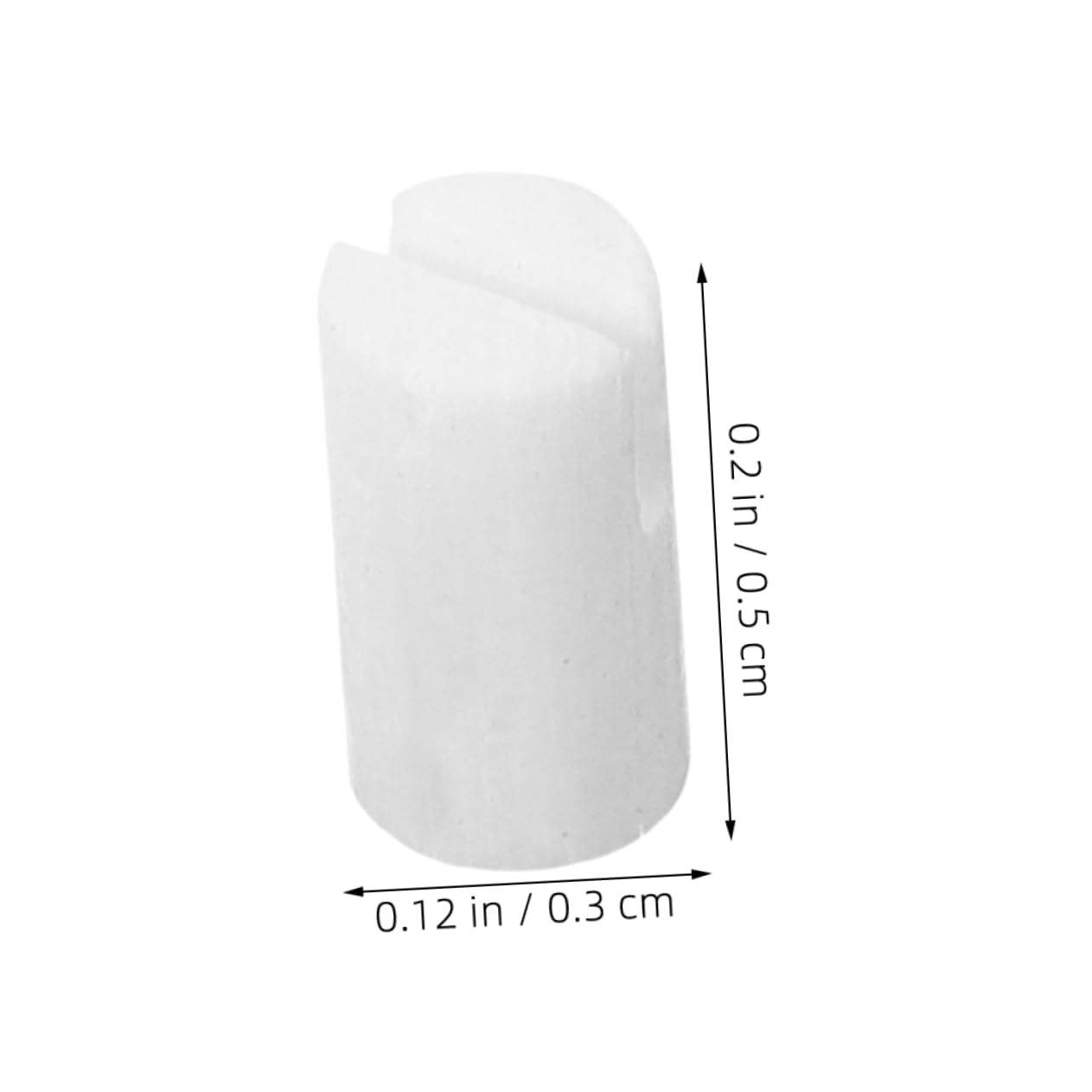 ifundom 2pcs String Durable Banjo Bone Nut Blanks for String Instruments High Performance Ox Bone Bridge Nut for String Instrument Restoration and Luthier Toolkits