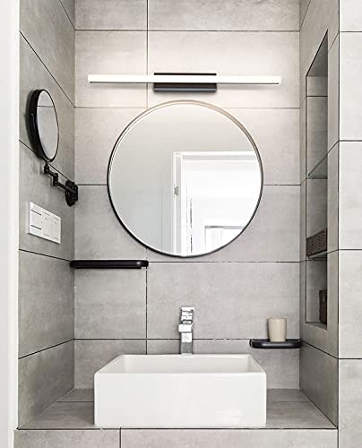 Lampe de miroir moderne 4000K avec interrupteur à câble