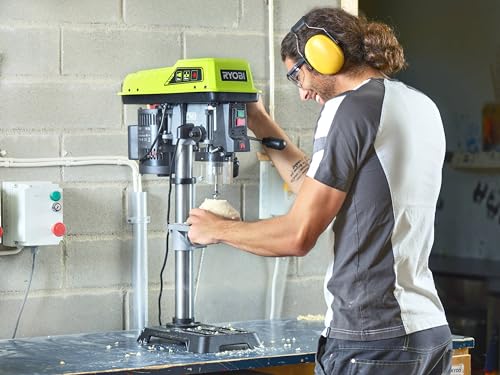 Ryobi 5133002855 - Eléctrica con cable - Taladro de columna ryobi 390w - 5 velocidades - Multicolor