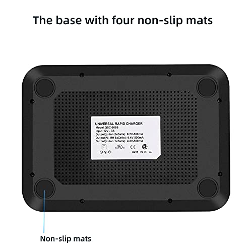 Retevis Rt81 Walkie Talkies Six-Way Charger, Compatible With Retevis Rt87 Rt81 Rt82 Rt83 Rt50 Rt8 Tyt Md-390 Two Way Radios,Six-Way Multi Unit Charger 2 Way Radio Charger Rapid Gang Charger (1 Pack) #TOP4