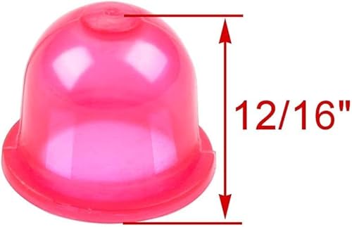 Miniatura 4 de HIPA 530058709 bulbo de cebado para bomba de purgado de aire, para sopladora y desmalezadora Husqvarna, Poulan, Craftman. Set de 5 unidades.