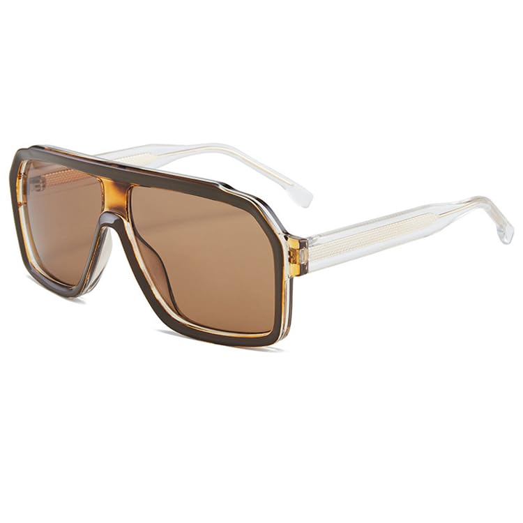 bullabulling Oversized Retro pilot Sunglasses Womens Mens Trendy 70s Vintage Sun Glasses UV4002