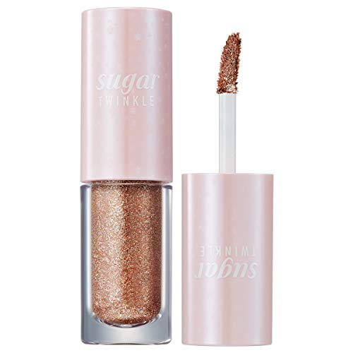 Peripera Sugar Twinkle Liquid Shadow 0.11 Ounce 003 Kitten Beige