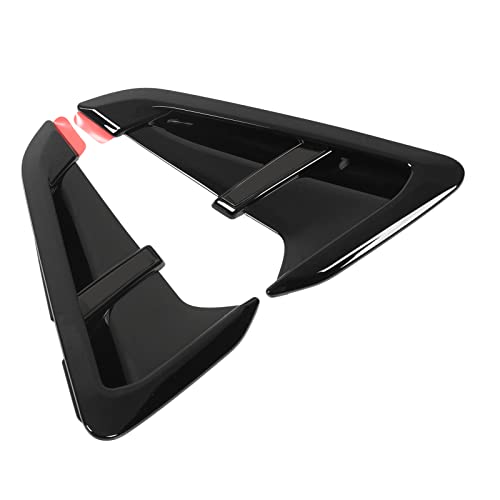 HELEVIA Embellecedor de Ventilación del Conducto de Aire Lateral del Automóvil, Reemplazo de PC ABS Negro Brillante para X3 G01 2018+, con Estilo X3M para una Aerodinámica Mejorada