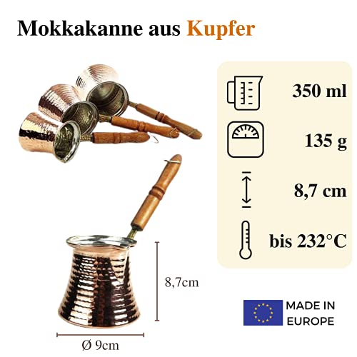 'CopperGarden®' Koperen Turkse Koffiepot (L) - Image 4
