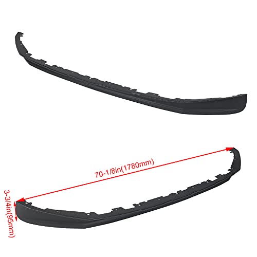 Hecasa Front Lower Valance Air Dam Deflector Spoiler Compatible With 2011-2016 Ford F-250 F-350 Super Duty Rwd Replacement For Bc3Z17626Aa Fo1095241 #TOP1