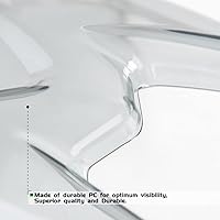 Vista 2 de Parabrisas de motocicleta compatible con Kawasaki Z900 ZR900 2021 de doble burbuja, deflector de viento con soporte para motocicleta Z 900 piezas