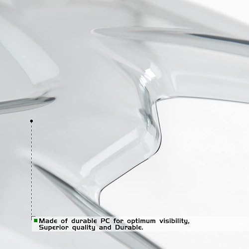 Miniatura 2 de Parabrisas de motocicleta compatible con Kawasaki Z900 ZR900 2021 de doble burbuja, deflector de viento con soporte para motocicleta Z 900 piezas