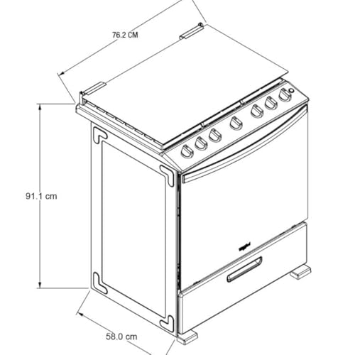 La Mejor Selección de Estufa Whirlpool Walmart los 5 mejores. 21 Imagen adicional