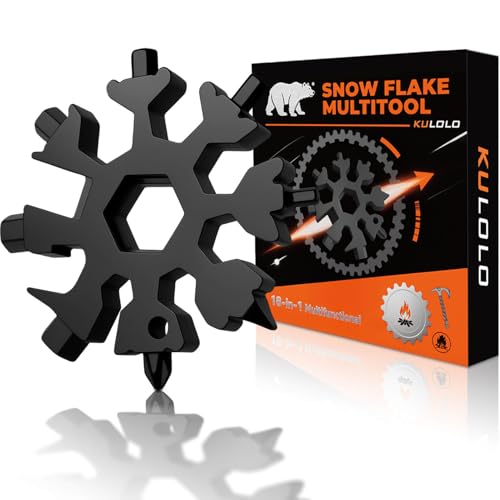 KULOLO Snowflake Multi Tool – Stainless Steel EDC Gadget with