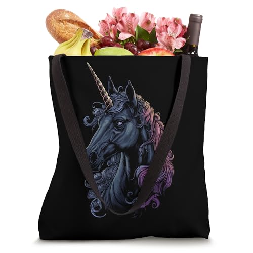 Bolso tote de unicornio gótico y anime para hombre y mujer miniatura 4