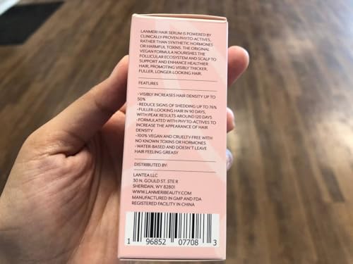 Lanmeri LMR-002-30 Vegan Hair Growth Serum - Natural Hair Regrowth And Hair Loss Treatments thumb #7