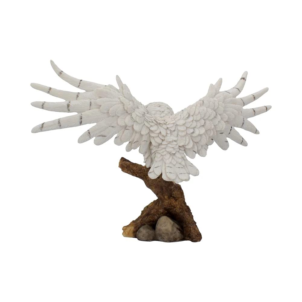 Nemesis Now Nevado Rest - Figura Decorativa, 30 cm, Color Blanco