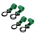 New Lon0167 4pcs 11lb Featured Capacity Adjustable Hook reliable efficacy Loop Closure Stroller Hanger Green(id:b40 11 8c 1a9)