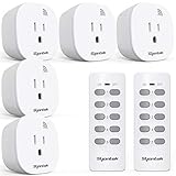 Syantek Remote Control Outlet Wireless Light...