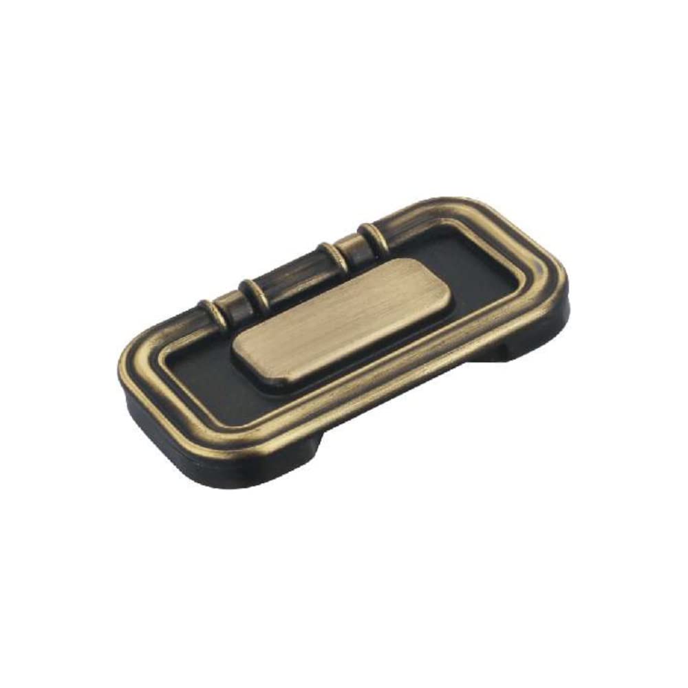 Mr. Mangru Zinc Alloy Antique Finish Drawer/Cabinet Square Line Kadi Pull Handle Set (Pack of 2) (B09T4GRM13) Amazon Price History, Amazon Price Tracker
