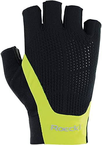 Roeckl Icon Handschuhe Black/Fluo Yellow 8.5