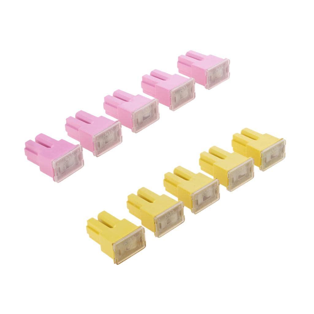 Enakshi® 10 Pieces Car FLF-S Standard Female Push in Cartridge Fuses 30A+60A 32V | Parts & Accessories | Car Electronics | Installation Products | Fuses & Fuse Holders-image-40