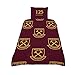 dreamtex West Ham pojedyncza poszewka na kołdrę zestaw dwustronny design piłka nożna pościel i poszewka na poduszkę West Ham United FC