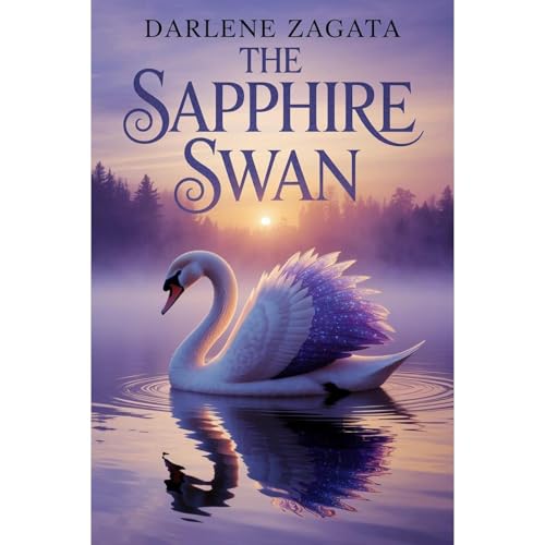 The Sapphire Swan Audiolibro Por Darlene Zagata arte de portada