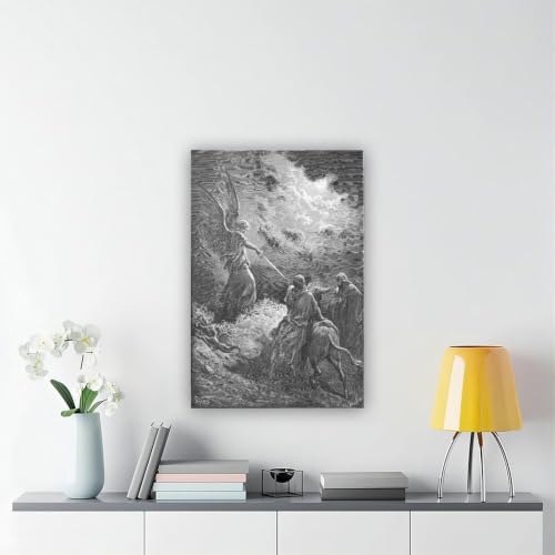 Impression sur toile décoration murale bureau tableau Gustave Doré