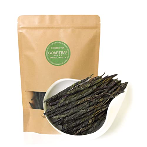 GOARTEA Needle Ku Ding Tea 100g / 3.5oz Premium Needle Kuding Tea - Bitter Green Tea - Ku Ding Herbal Tè Chinese Spike Loose Large-leaf