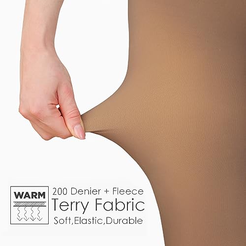 G&Y Fleece Lined Tights for Women -Therma Leggings Opaque Warm Winter Pantyhose4