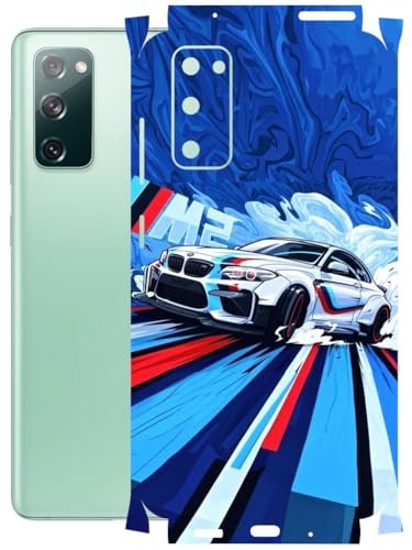 Image of AtOdds - Full Body Back Screen Guard Protector Film - Lamination Wrap Skin Sticker Compatible with Samsung Galaxy S20 FE | Scratchproof Matte Finish (BWM)
