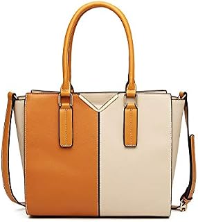 Miss Lulu Handbags for Women Tote Bags Top Handle Shoulder Bag PU leather Elegant Multi-Colored Vintage