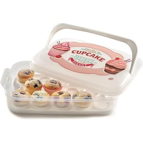 Porte-cupcakes Snips 7 L Blanc Cover