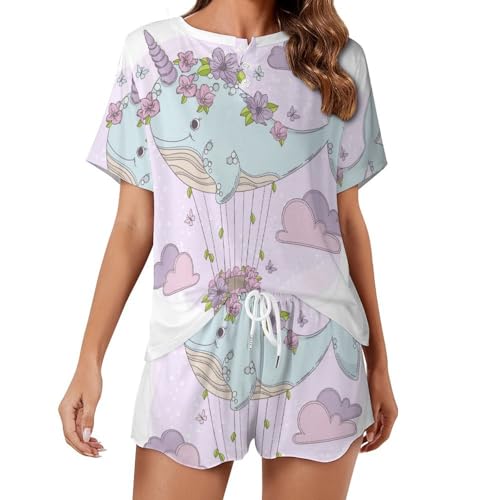 Pyjama femme manches courtes pour des soirées d'été douces