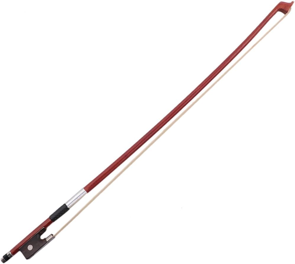 ibasenice 1/4 Size Violin Bow with Mongolian Horsehair Arbor Violin Bow for Beginner and Student Practice Instrument Accessories Replacement