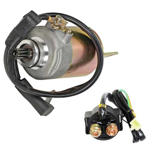 Démarreur 12V robuste 8 dents pour moteurs 196cc Phoenix 200 longévité accrue