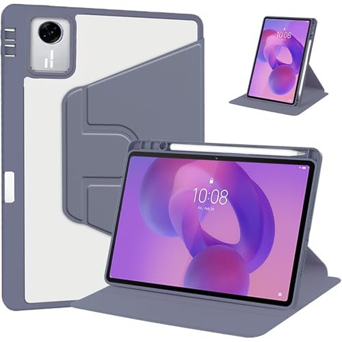 For Vaele�P�[�X Lenovo Idea Tab (ZAFR0046JP) �Ή��ی�P�[�X 11�C���` �I�[�g�X���[�v�@�\�t�� �X�^���h�@�\ 3�̊p�x���� ���^�y�� �ω��� �Ϗ� �ϏՌ� �^�u���b�g�J�o�[�i�p�[�v���j