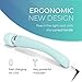 Yarosi Cordless Curve Therapeutic Device - 8 Powerful Speeds and 20 Patterns - for Muscle Aches and Sports Recovery - Rechargeable - Travel Friendly - Green