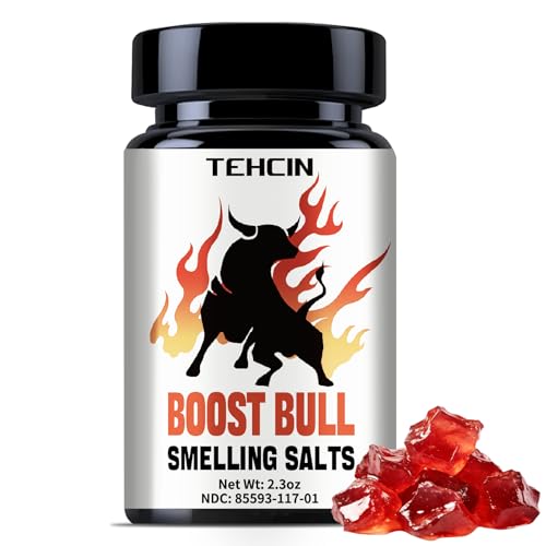 TEHCIN Boost Bull Smelling Salts Pre-Activated Gel Formula for Long-Lasting Consistent(2.3oz)
