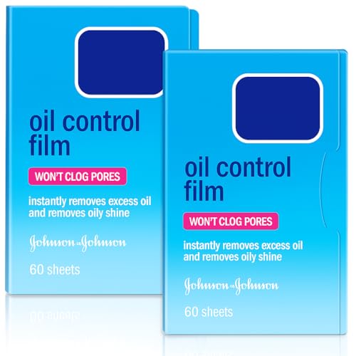 2 packs oil blotting sheets for face 120 sheets - oil absorbing blotting papers for oily skin makeup-friendly amp portable oil wipes