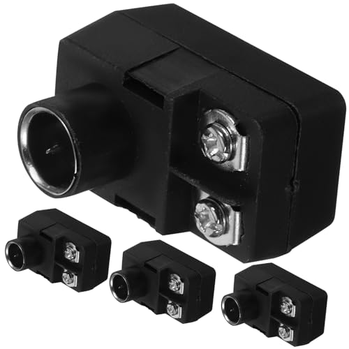 HONMEET �L���e���r�p75�I�[���v���O�ϊ��A�_�v�^�[4�Z�b�g �A���e�i�}�b�`���O�g�����X �v�b�V���I���ڑ��Ή� �e���r�A���e�i�P�[�u����