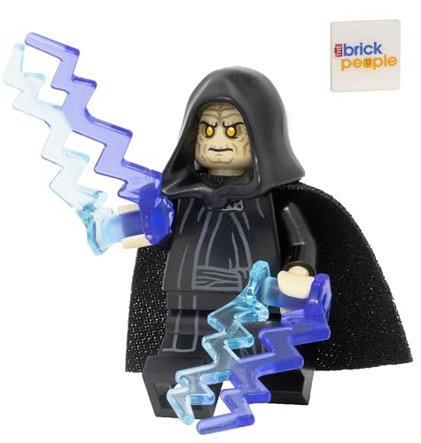 LEGO Star Wars: Emperor Palpatine Minifigur mit Kraftbolzen (Figur 4,3 cm...