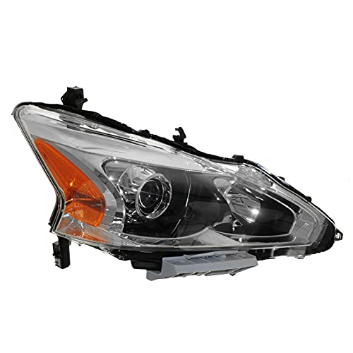 Image of TRQ Passenger Side Headlight Assembly Halogen Compatible with 2013-2015 Nissan Altima NI2503208