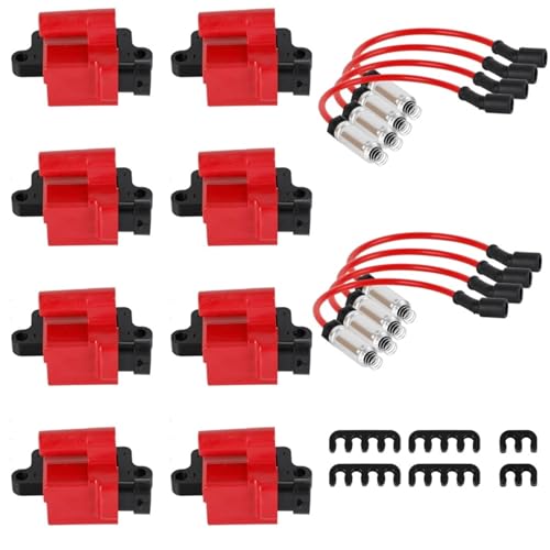 Bobines d'allumage carrées D581 pour moteurs GMC bloc de 8 pièces