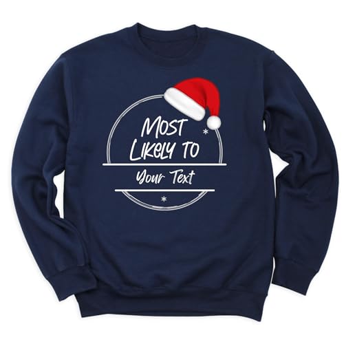 Funny Custom Matching Family Christmas Sweatshirts - Adult Hoodies in Sizes4