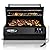 Turbo E Outdoor Electric Grill by PLUGNGRILL - High-Power 1700W Infrared Grill Technology - Smart BBQ Grill with Probe & Digital Display for Precise Cooking & Searing