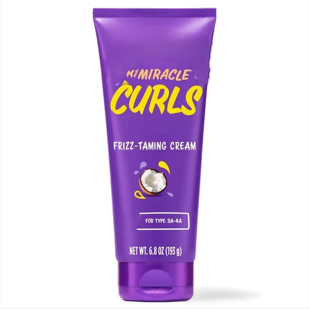 Miracle Taming Curls Frizz, Curl Cream, for Curly Hair 6.8 fl oz (Pack of 1)