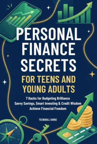 Personal Finance Secrets for Teens and Young Adults: 7 Hacks for Budgeting Brilliance, Savvy Savings, Smart Investing & Credit Wisdom - Achieve Financial Freedom (TeenSkill Surge Series)