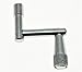 KAISH Chrome Standard Square Speed Drum Tuning Key Swivel/Crank Type
